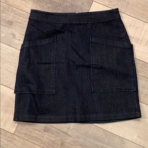 Loft jean skirt